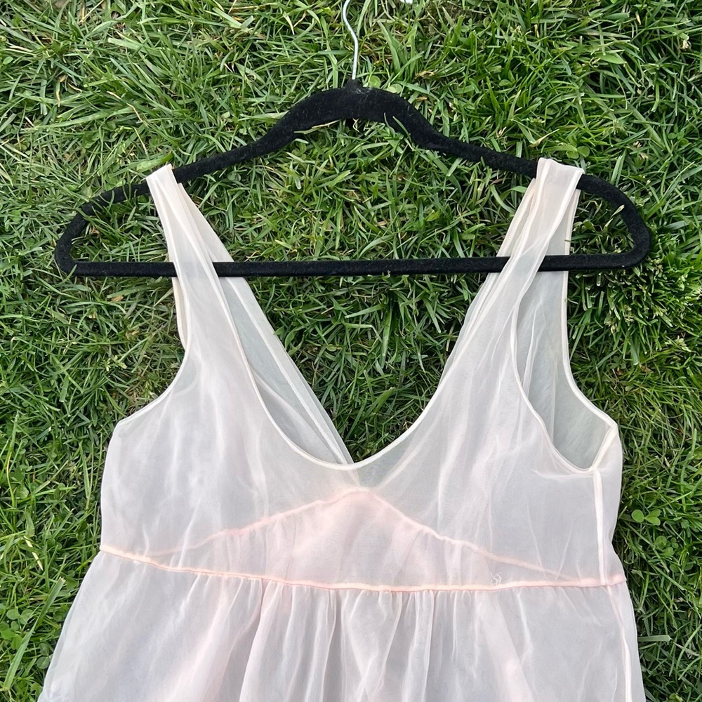 Vintage Intime California Chiffon Peignoir Nightgown - Picture 6 of 6